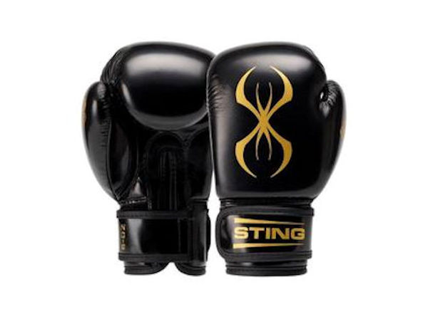 Sting Boxing Arma Junior Kids 6oz Training Gloves Black Gold